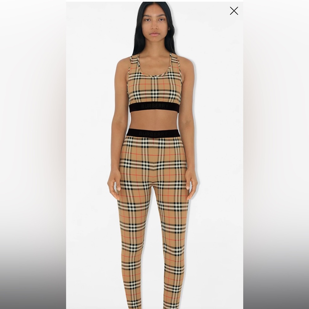 Women’s Burberry Leggings set (worn once)